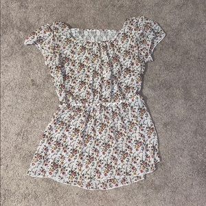 See through white blouse